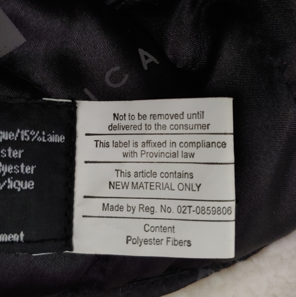 Unisex Nathanial Cole by Crown Cap Black and White Buffalo Check Aviator Cap - Picture 10 of 12